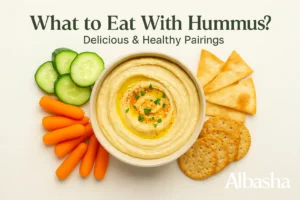 what to eat with hummus