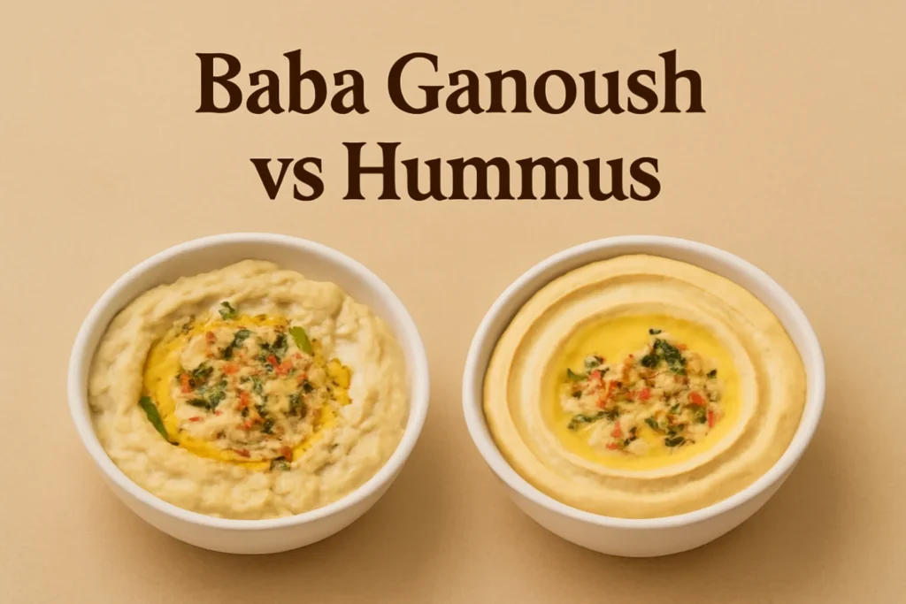 baba ganoush vs hummus