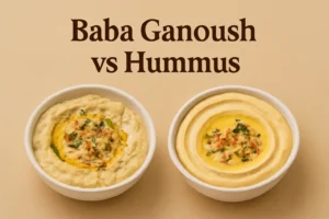 baba ganoush vs hummus
