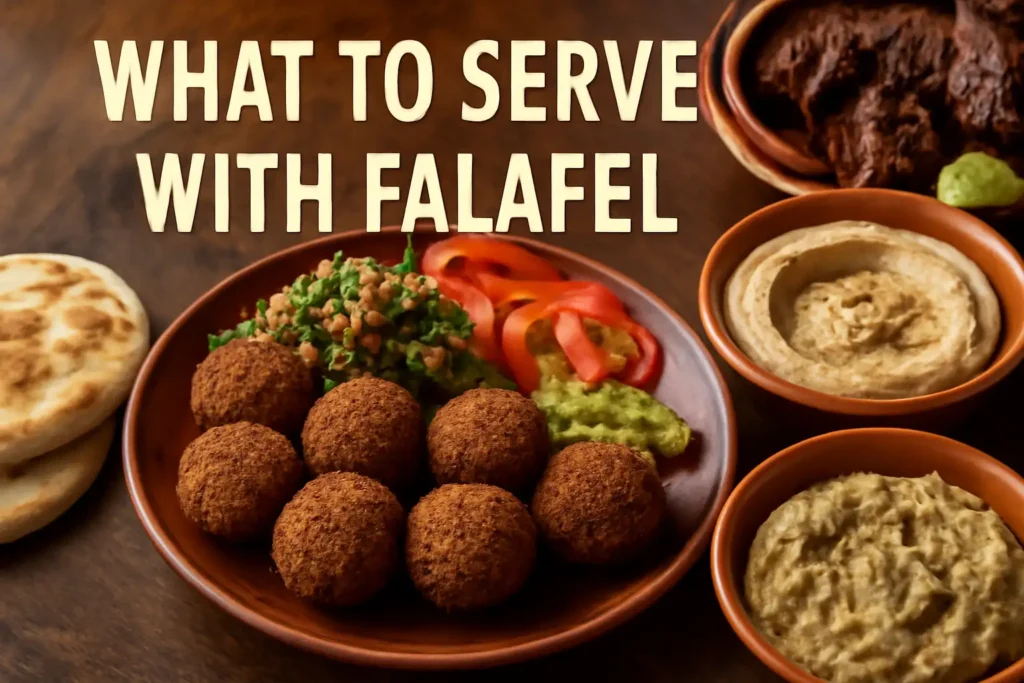 what to serve with falafel