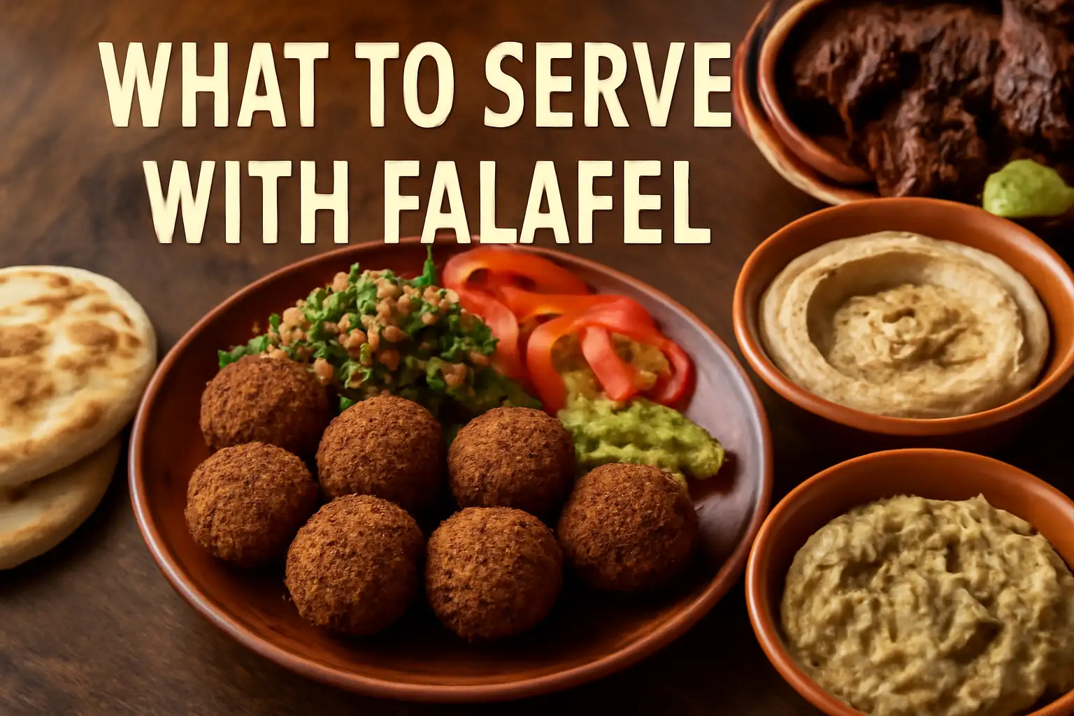 what to serve with falafel