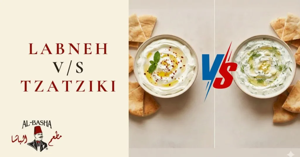 Labneh vs Tzatziki